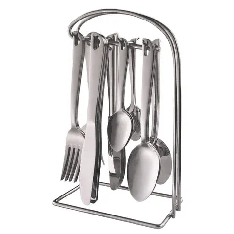 24pc Cutlery Set Hanging Stainless Steel SGN012-3