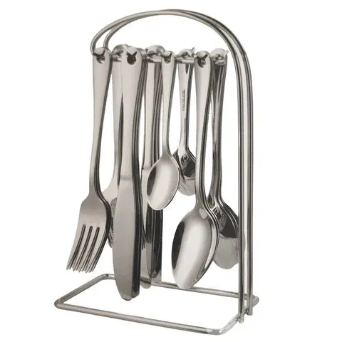 24pc Cutlery Set Hanging Stainless Steel SGN012-3