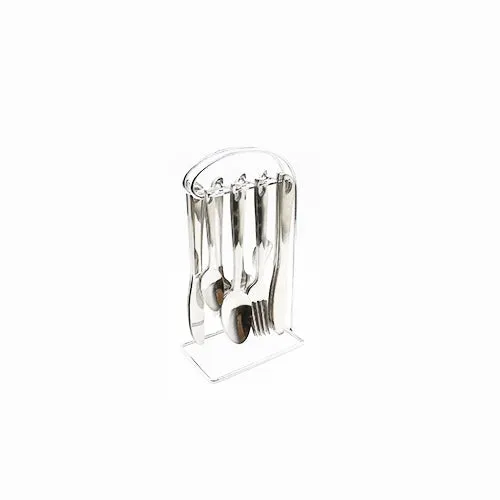 24pc Cutlery Set Hanging Stainless Steel SGN012-3