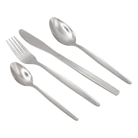 24pc Economy Stainless Steel Cutlery Set - Pack of Six - By Argon Tableware