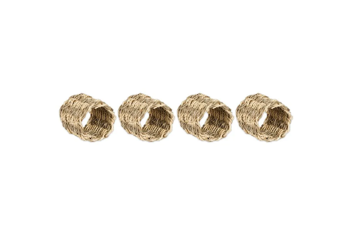 Aarushu Napkin Rings - Natural (Set of 4)