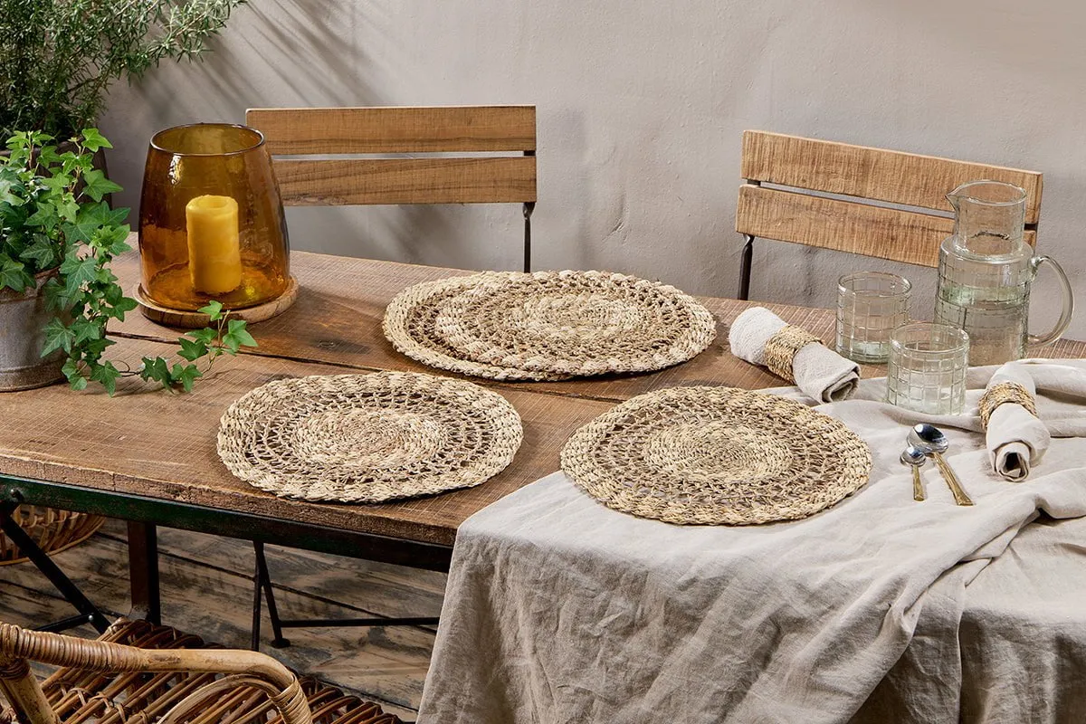 Aarushu Table Mat - Natural (Set of 4)