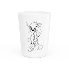 Angry Cat Shot Glass