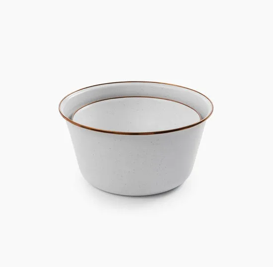 BAREBONES Enamel Bowl Set 2PK