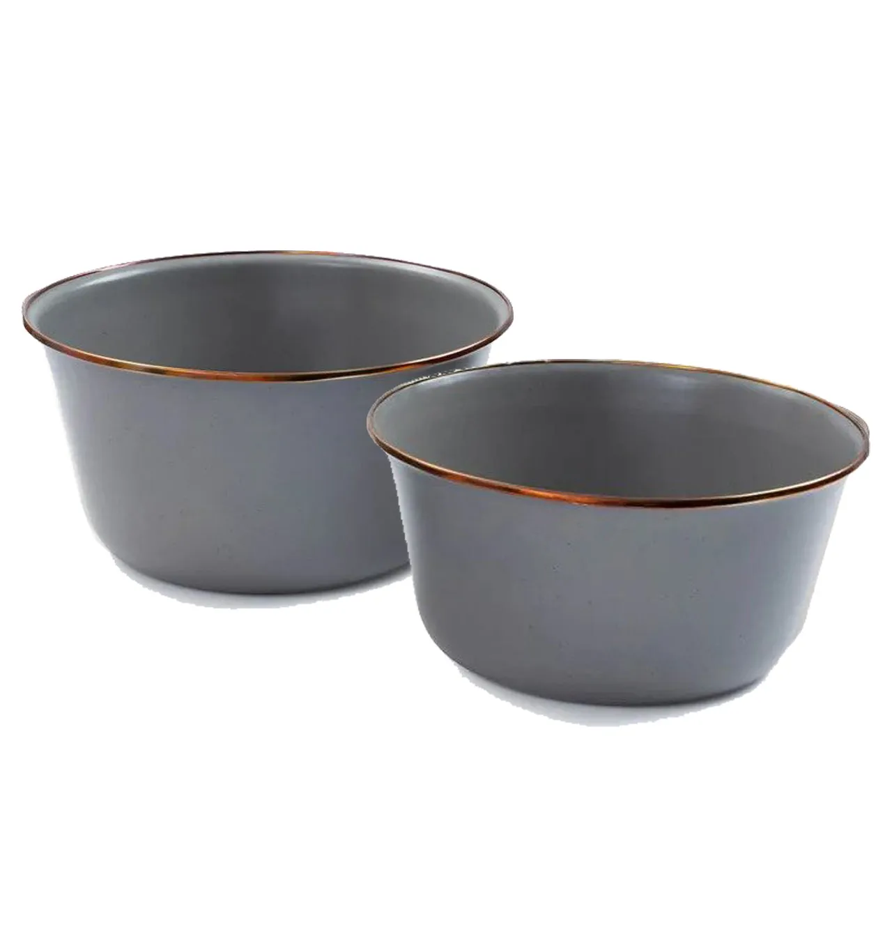 BAREBONES Enamel Bowl Set 2PK