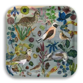 Birds in Dunes' Square Tray