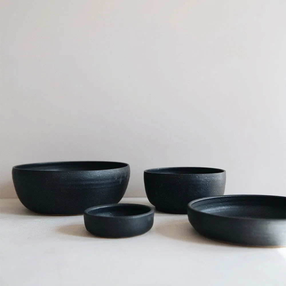 Ceramic Soup Bowl - Dark