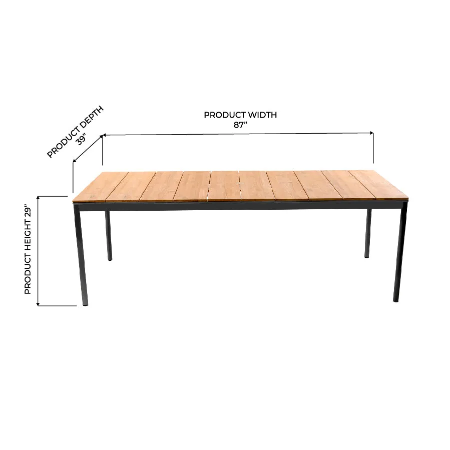 Eclipse Slate Dining Table