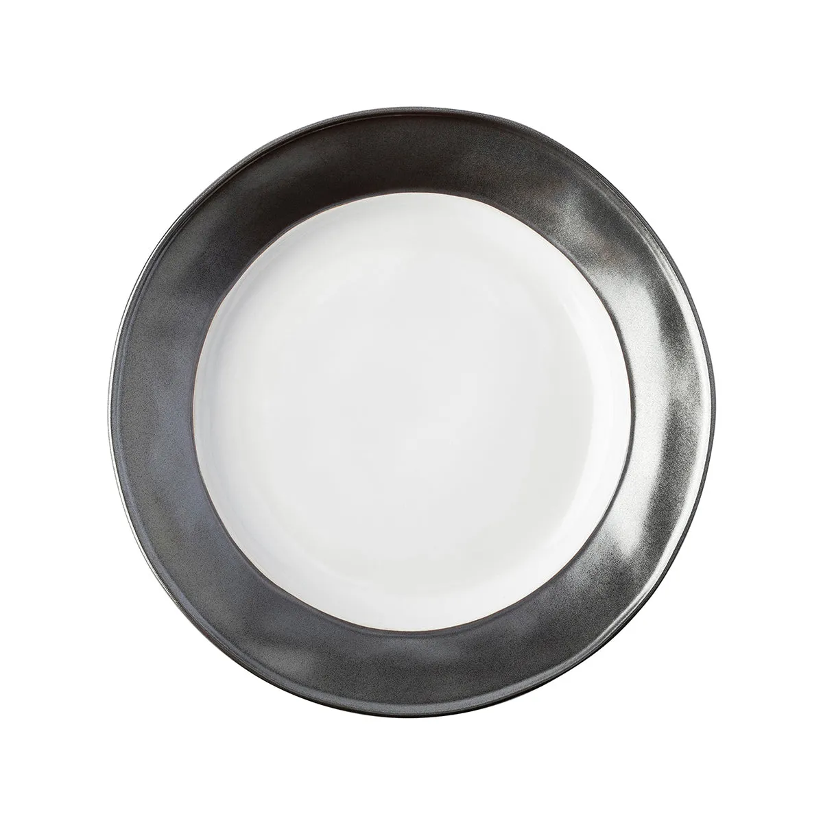 Emerson 4pc Place Setting - White/Pewter