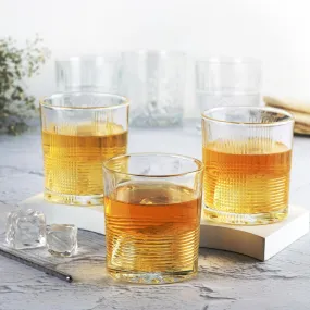 Enigma Glass Tumblers, Set of 6