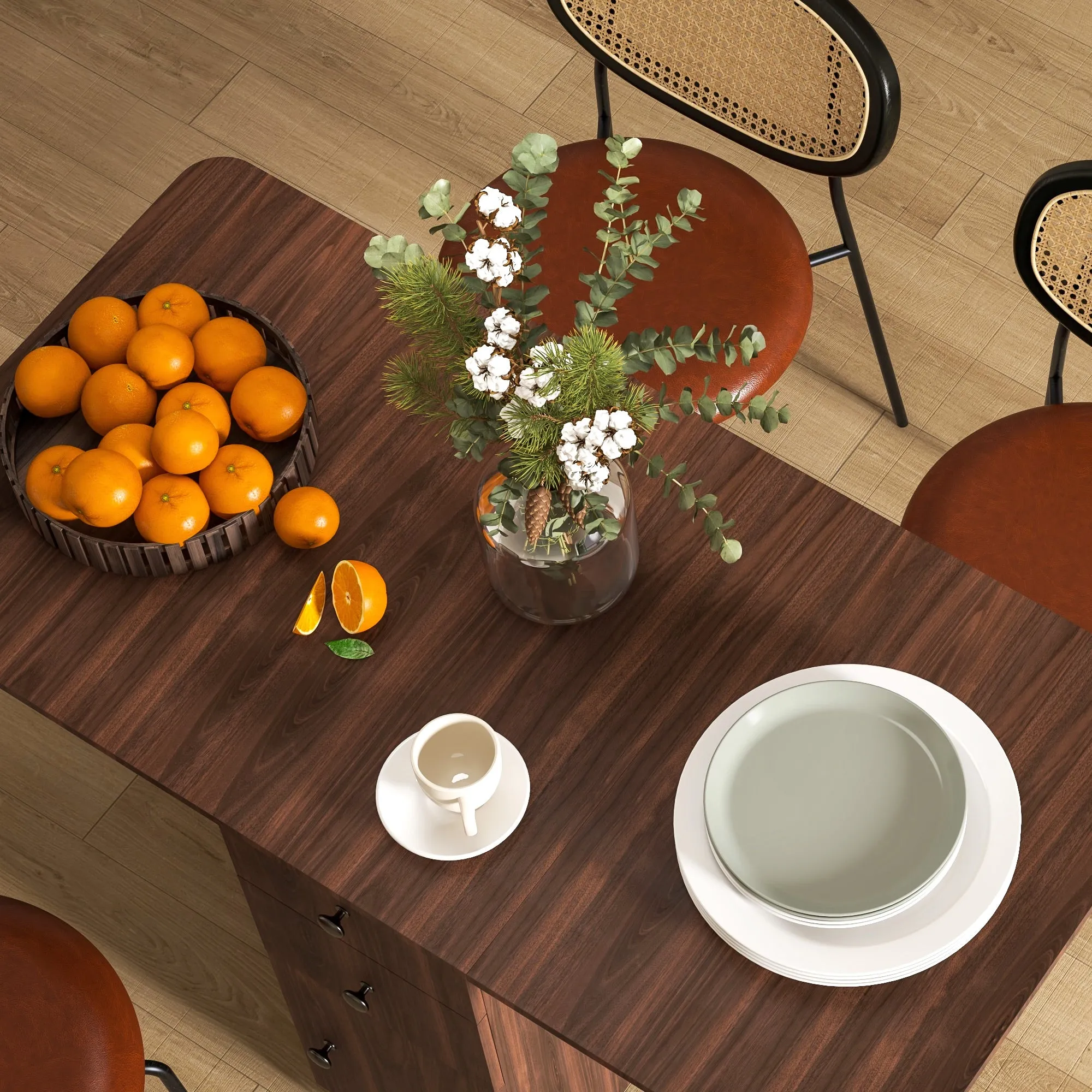 Folding Dining Table, Drop Leaf Table With Drawers Distressed Brown