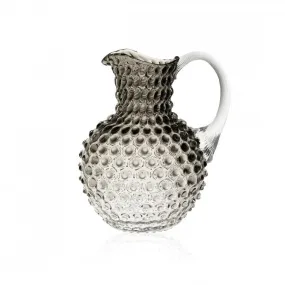 Hobnail Jug - 2L Round - Underlay Black Smoke