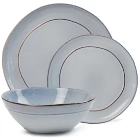 Lorenz 12 Piece Dinner Set - Maya Blue