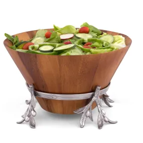 Olive Wood Salad Bowl