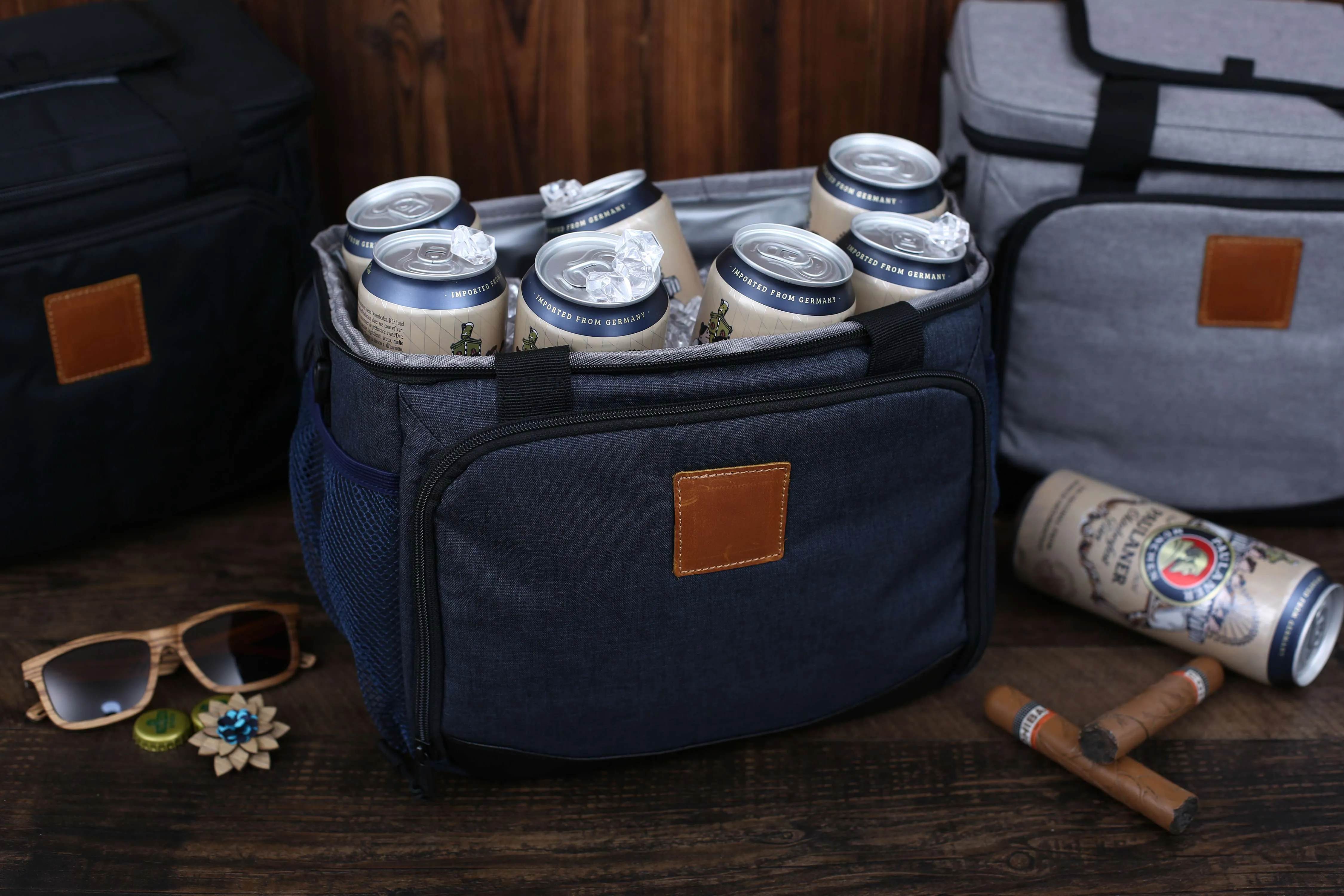 Personalized Groomsmen Gift Cooler Bag, Insulated Bag, Picnic Bag, Barbecue Cooler Bag