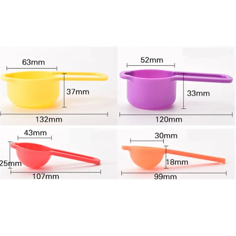 Rainbow Multifunctional Stackable Kitchen Bowl Set