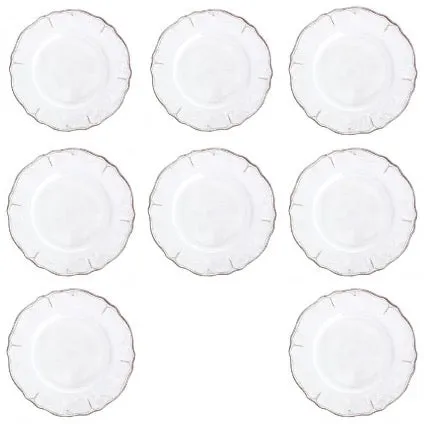 Rustica Antique White Salad Plates 209RUAW