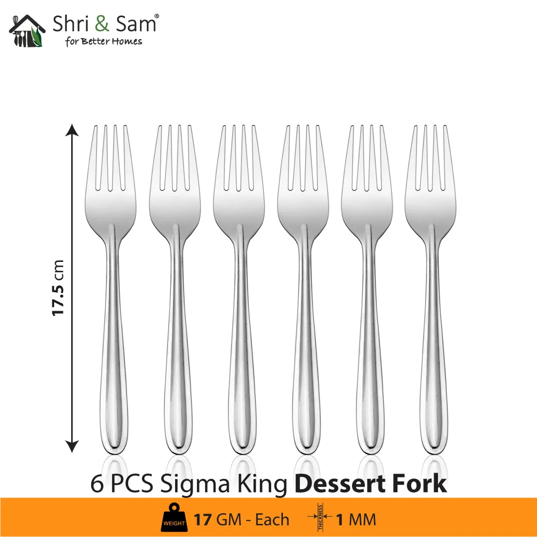 Stainless Steel Cutlery Sigma King