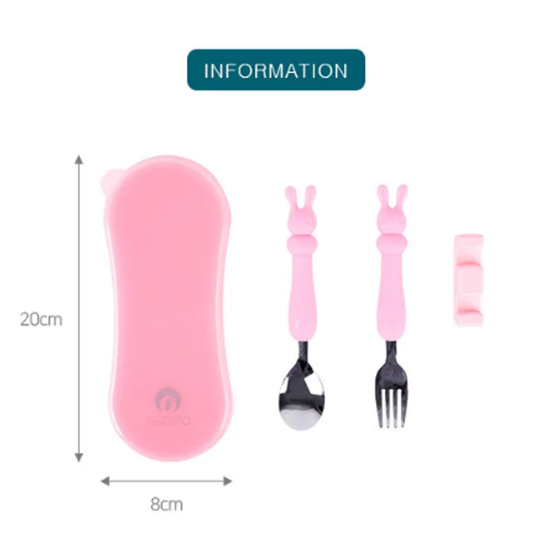 TierZero Silicone Spoon & Fork Set   Case