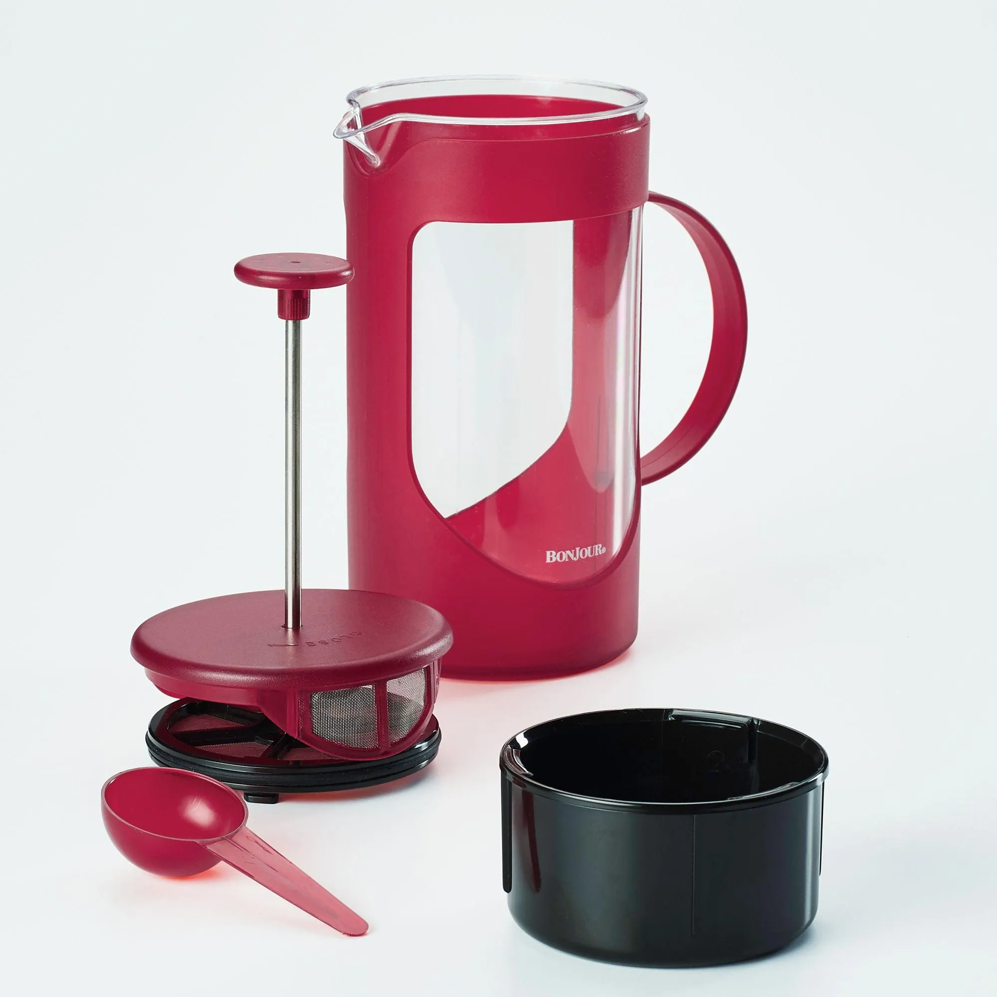 Unbreakable 40-Ounce French Press with Lock and Toss™ Filter