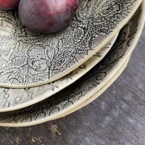 Wonki Ware Pasta Bowl - Charcoal Lace