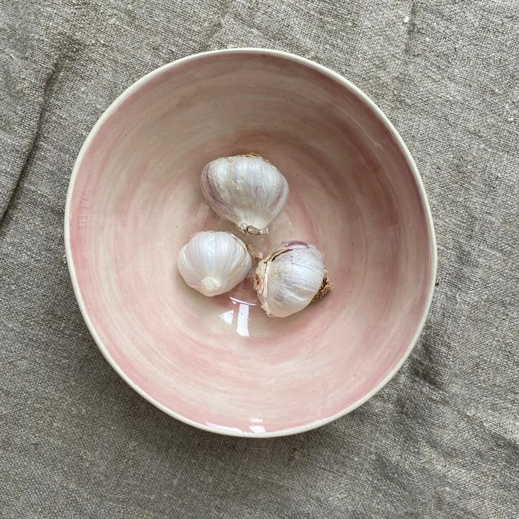 Wonki Ware Pasta Bowl - Pink Wash