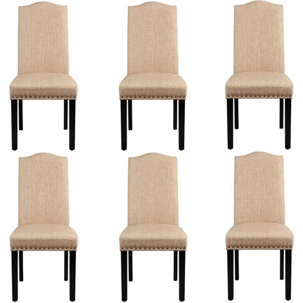 Yaheetech Dining Chairs Upholstered Parsons Chairs