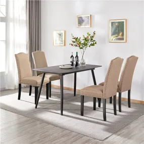 Yaheetech Dining Chairs Upholstered Parsons Chairs