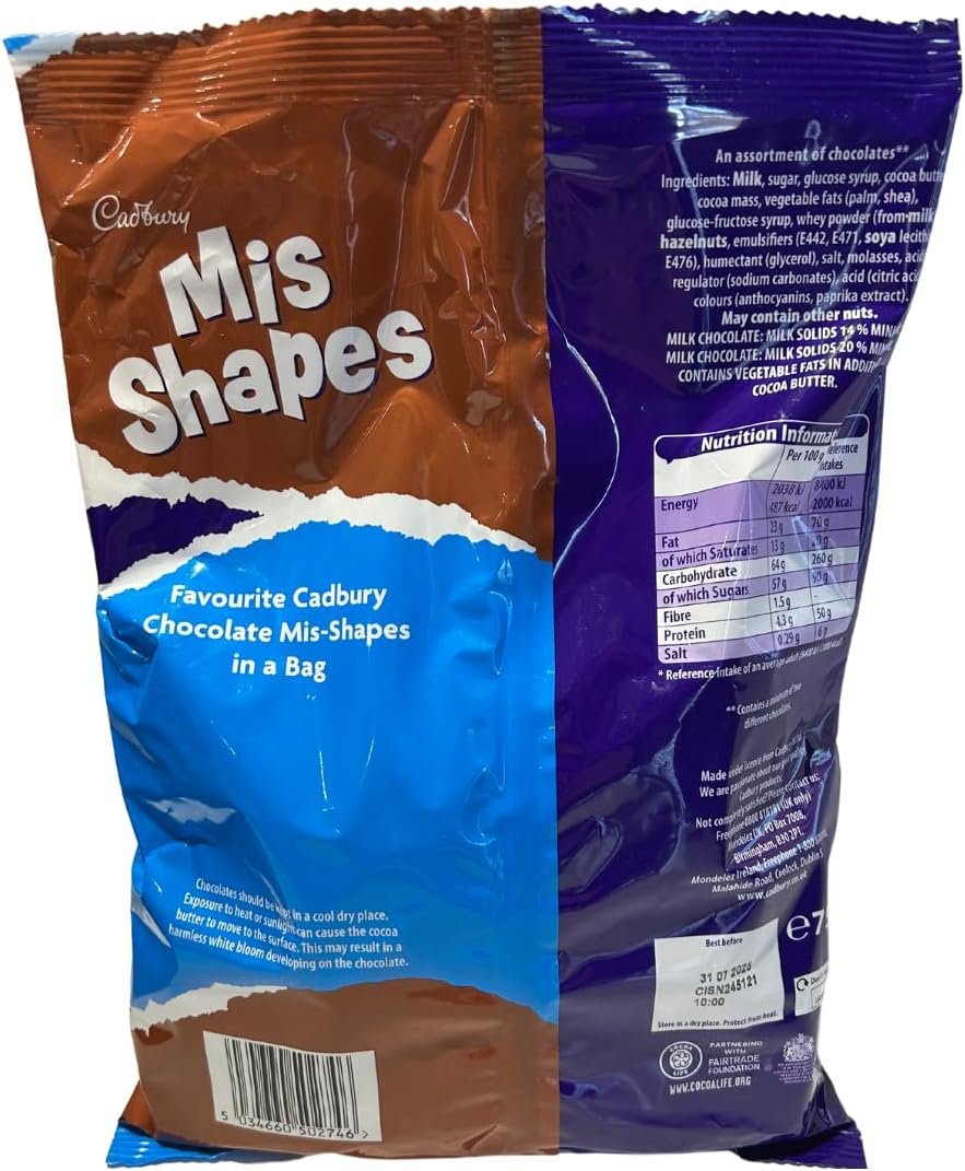 2 x Misshapes Chocolate Assortment 750g – Bulk Sweets Treat Pack - Image 5